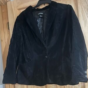 Vintage Lane Bryant Black Velvet Jacket
